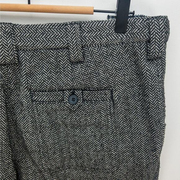 Territory Ahead Herringbone Dress Pants Men’s 36x33 Wool Blend Comfort Waist - Picture 11 of 12